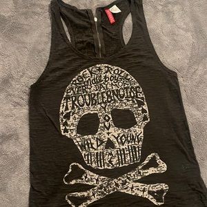 Skull H&M top